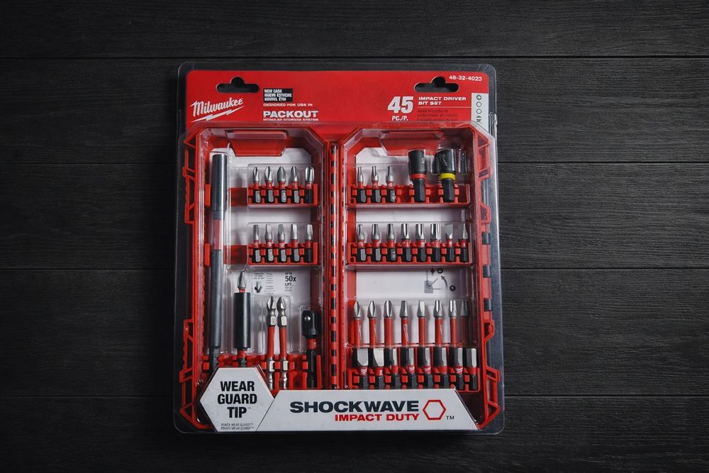 Наборы бит/сверл Milwaukee SHOCKWAVE 25/45/50 шт