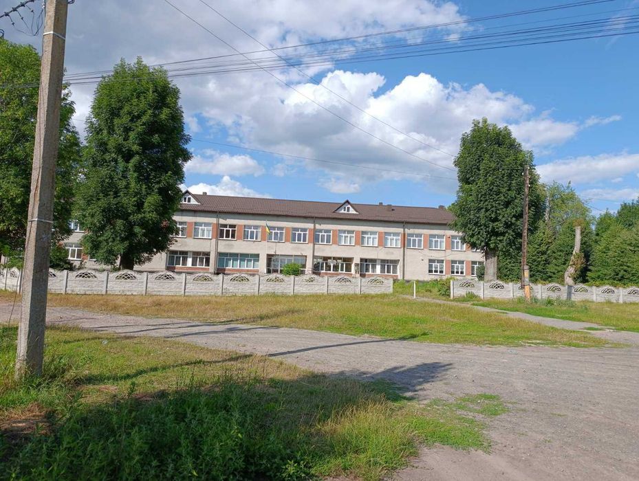 Новий будинок в Дашківцях із ще двома житловими господарчими будинками на території.