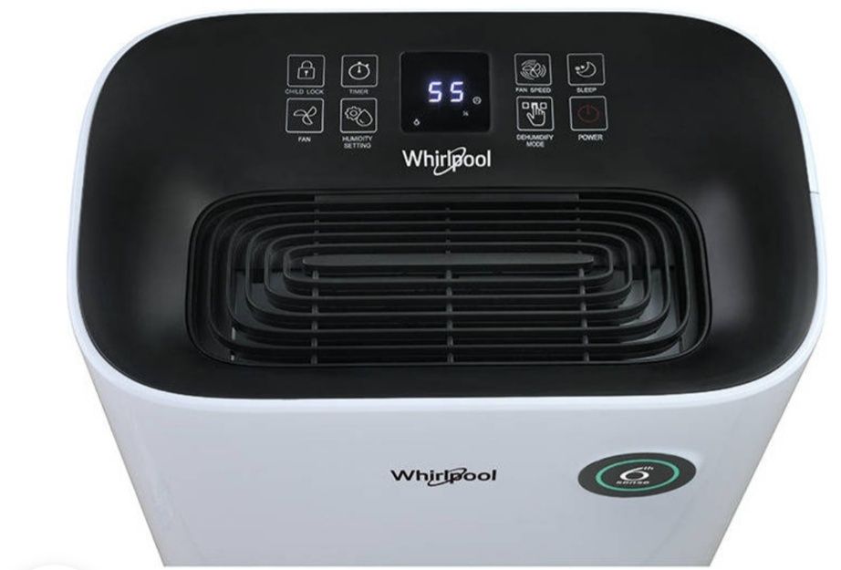 Desumidificador WHIRLPOOL 6.5 L - 20 L/dia
Desumidificador