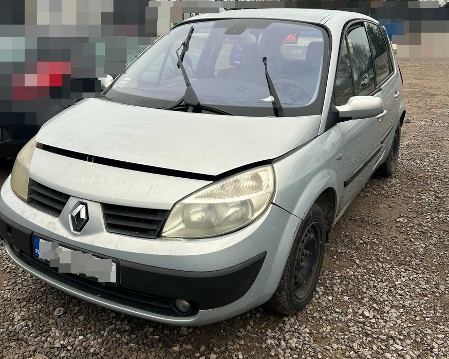 CZĘŚCI maska zderzak lampa zawieszenie ITD. RENAULT SCENIC II