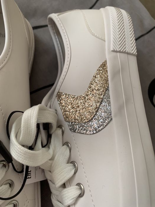 Женские туфли EGO, кеды Bershka