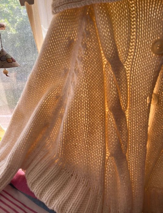 Capa poncho Stefanel L/XL com mangas