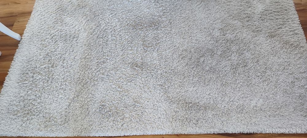 Tapete grande branco 2m×1,35