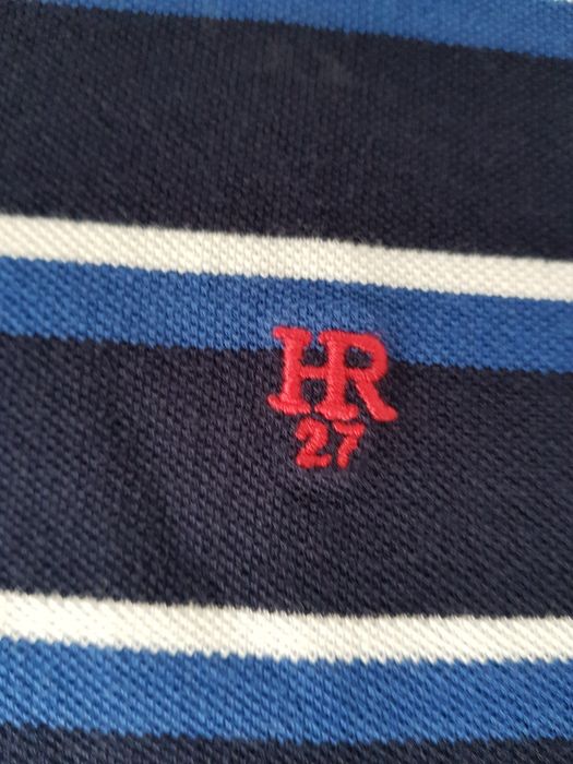 Koszulka polo w paski Kappahl Hampton Republic rozmiar S-M