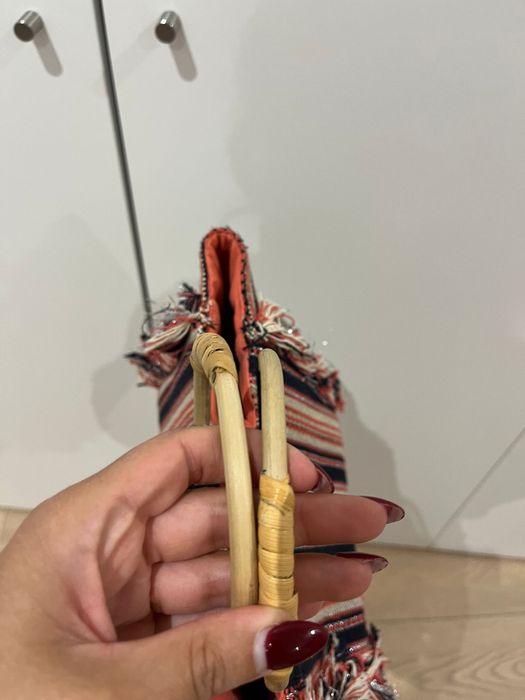 Mala/saca em tons rosa brilhante da Women Secret como nova