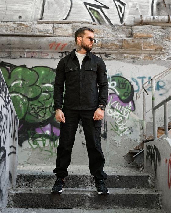Костюм Stone island black
