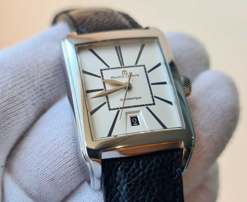 Чоловічий годинник часы Maurice Lacroix PT6117-SS001 Pontos Automatic