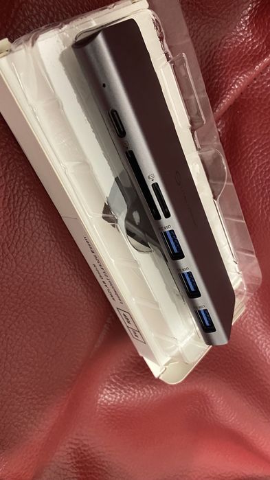 USB C Hub Adaptador USB C - Macbook Air e Pro
