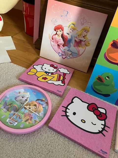 Vendo quadros e 1 relógio de parede BAIXA DE PREÇO!