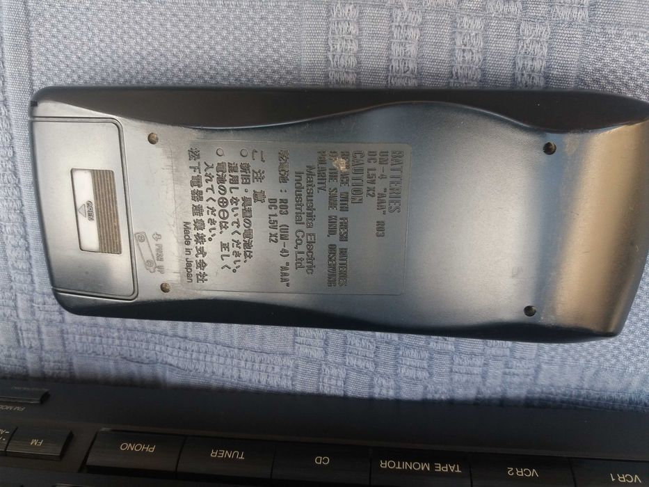 Receiver Technics SA-GX230 com comando