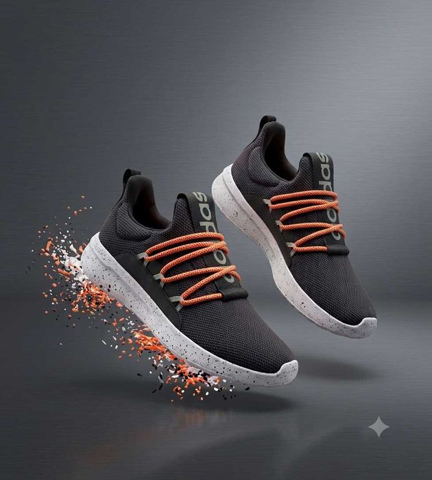 Nowe oryginalne męskie sportowe buty do biegania adidas Lite Racer Adapt 5.0 - rozmiar 44 2/3 - darmowa wysyłka!