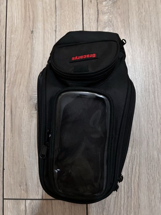 Torba na zbiornik motocyklowy (Tankbag) Dracarys z etui na telefon.