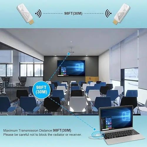 Бездротовий HDMI подовжувач PWAY PW-DT257W-H (TX+RX) – Новий