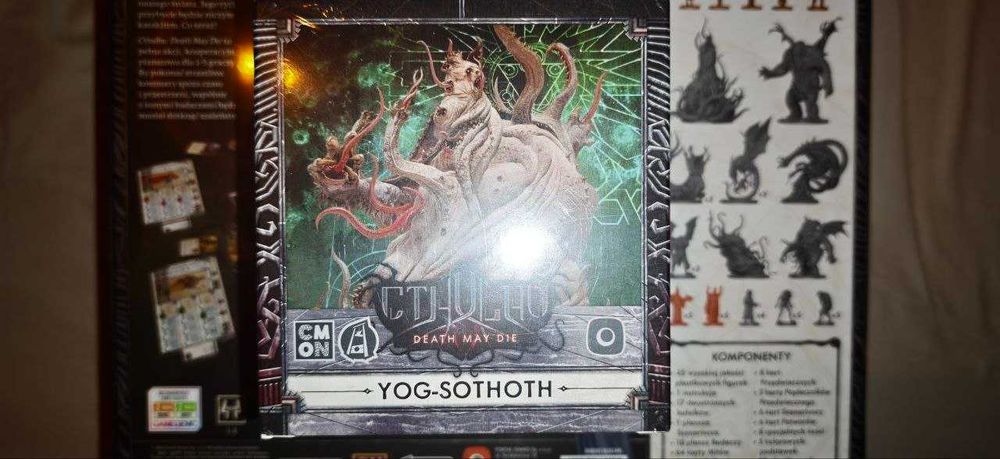 Cthulhu: Death May Die (Sezon 1 PL) + Dodatek Yog-Sothoth (EN) Zafoliowane