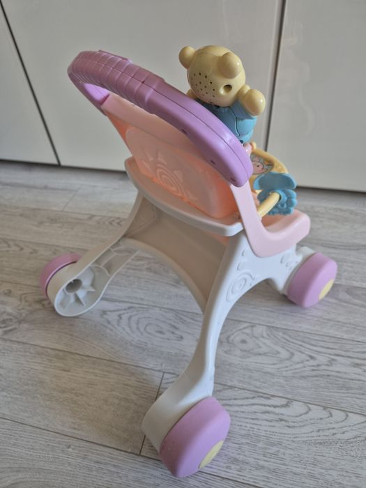 Fisher Price Ходунки коляска для ляльок Brilliant Basics Stroller, 1+