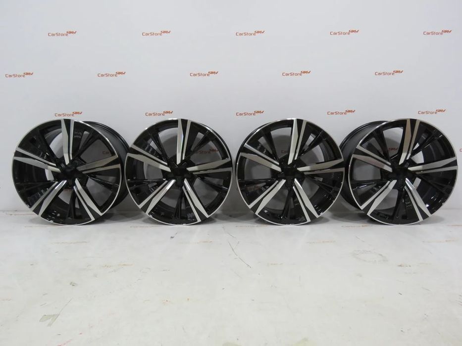 Jantes Look Peugeot GT Line 18 x 8 et 45 5x108 Preto + Polido