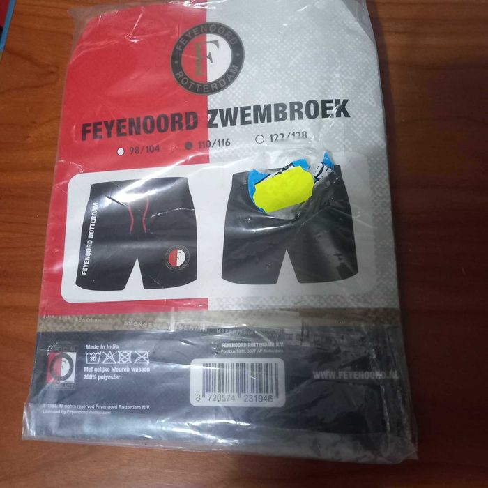 Feyenoord Calções Tamanho 110/116 NOVO