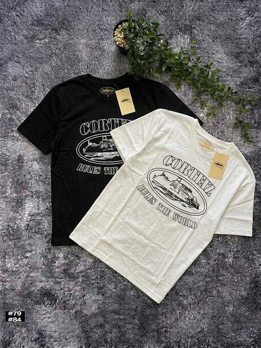 Большой Принт Corteiz Basic • Новая Футболка Кортез Базовое • XS S M L XL XXL