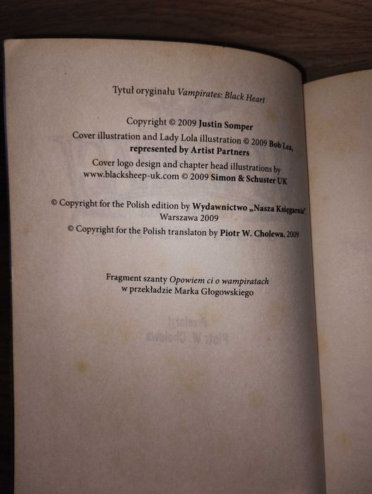 Czarne serce. Wampiraci. Tom 4 - Somper Justin