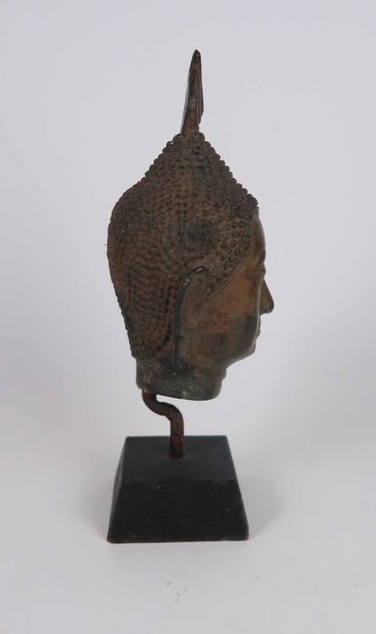 Cabeça de Buda em Metal (Ref 3)
