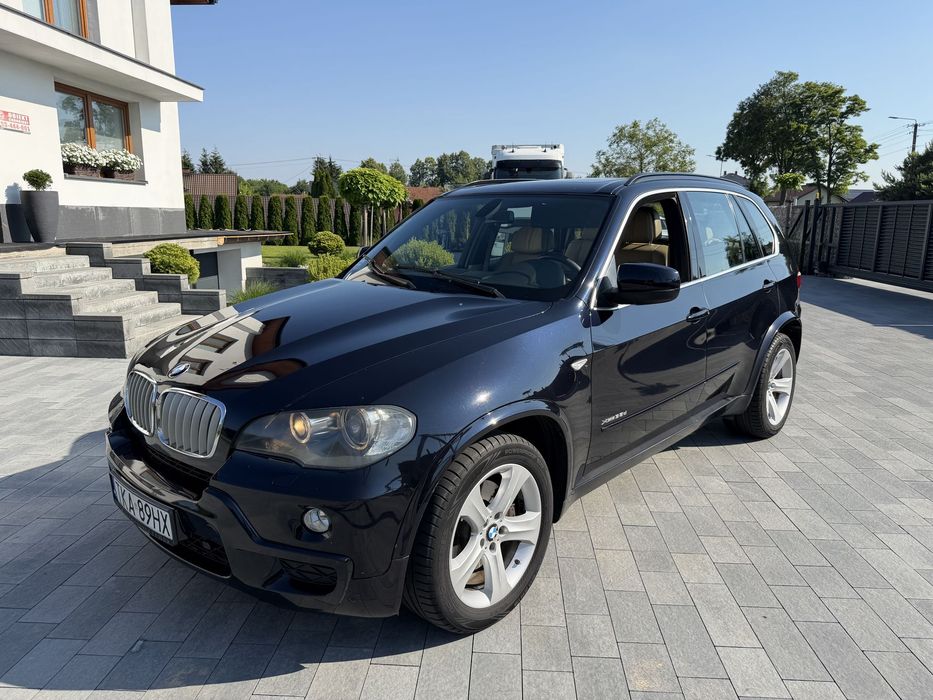 BMW X5 M-pakiet, kamera cofania, wentylowane fotele, hak, salon polska