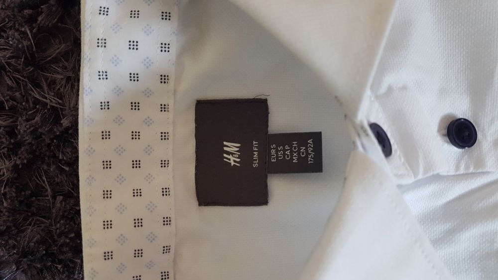 koszula biała hm j.nowa