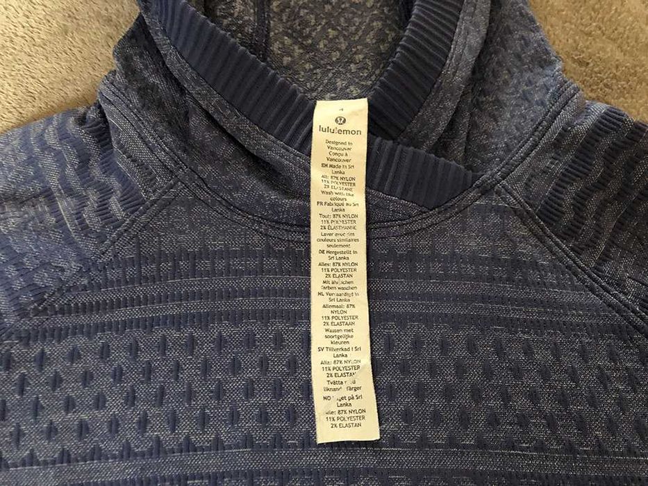 Bluza z kapturem Lululemon Rest Less Hoodie - rozmiar XS