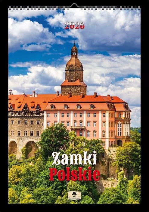 Kalendarz 2026 ścienny zamki polskie. Pan Kalendarzyk