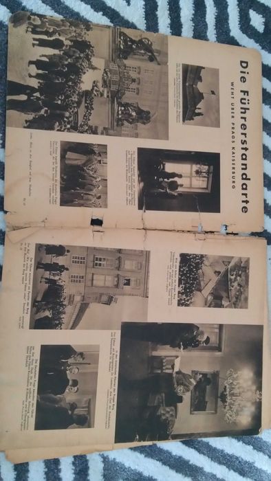 III rzesza niemiecka propaganda Die Woche marzec 1939 z kiosku Ruch