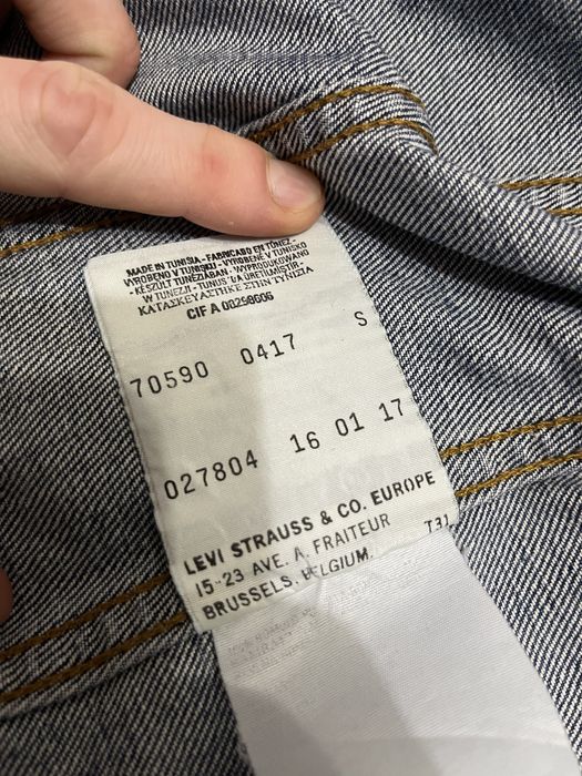 Джинсовая куртка джинсовка Levis женская