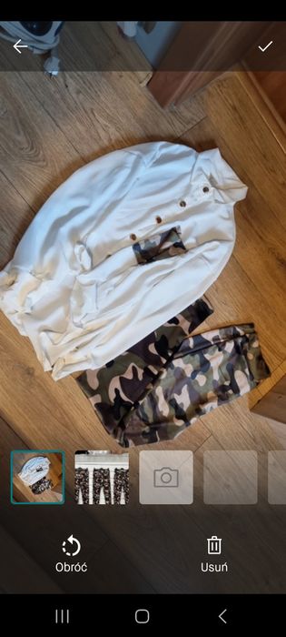 Komplet nowy rozmiar m/l