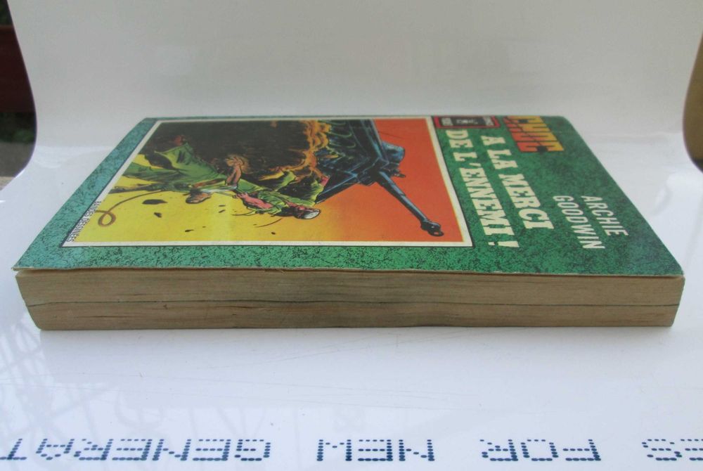 Livro BD Choc A la merci de l’ennemi 1982