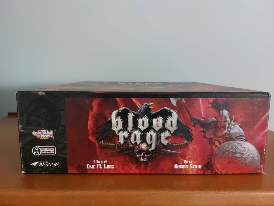 Blood Rage, EN, (Board Game, Jogo de Tabuleiro)
