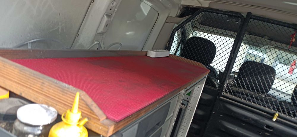 German Bench and Custom Floor for Partner and Similar Vehicles.64187772734082124