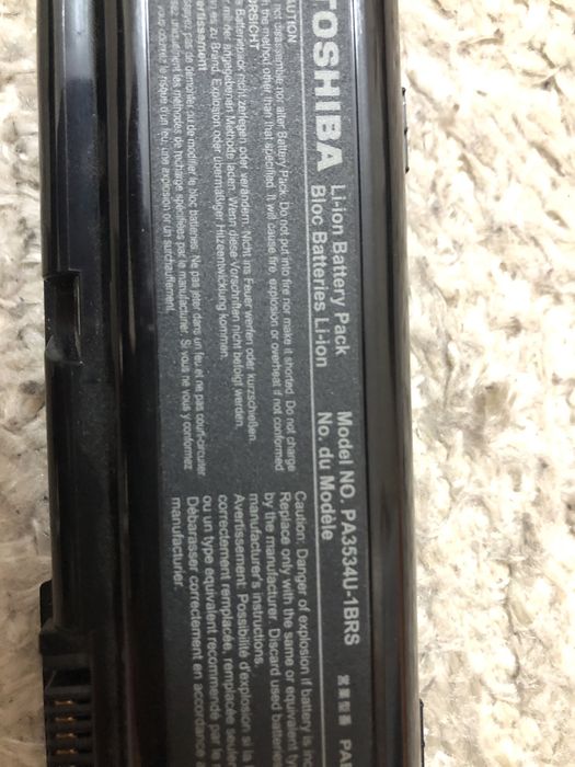 Bateria de computador nova