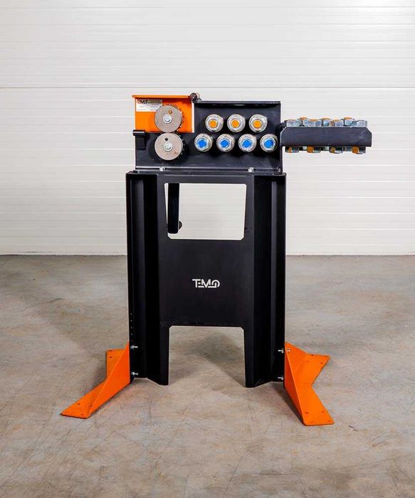 Prościarka do drutu odgromowego 6 i 8 mm od OLMET - 14 rolkowa