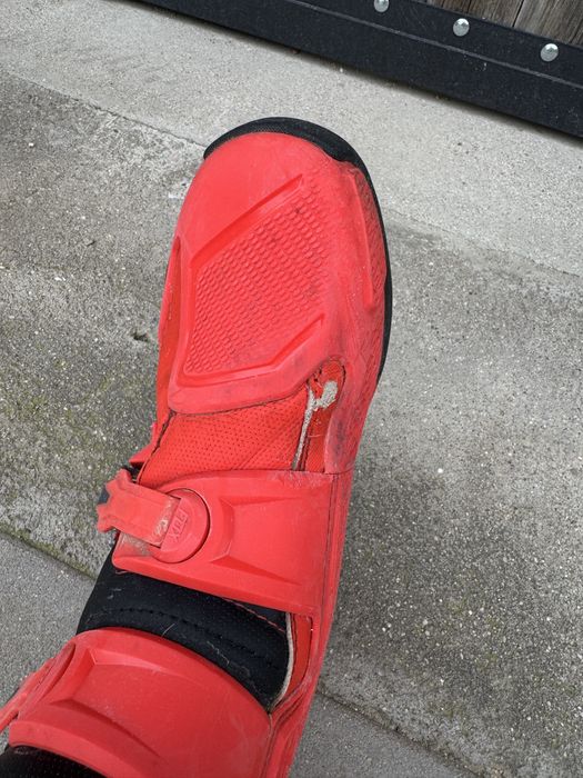 Buty cross enduro FOX COMP FLUO RED czerwony fluo adventure