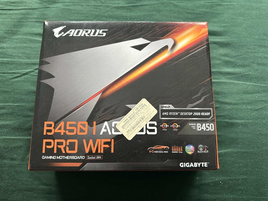 Płyta główna Gigabyte B450I Aorus Pro WIFI AM4 - mini itx