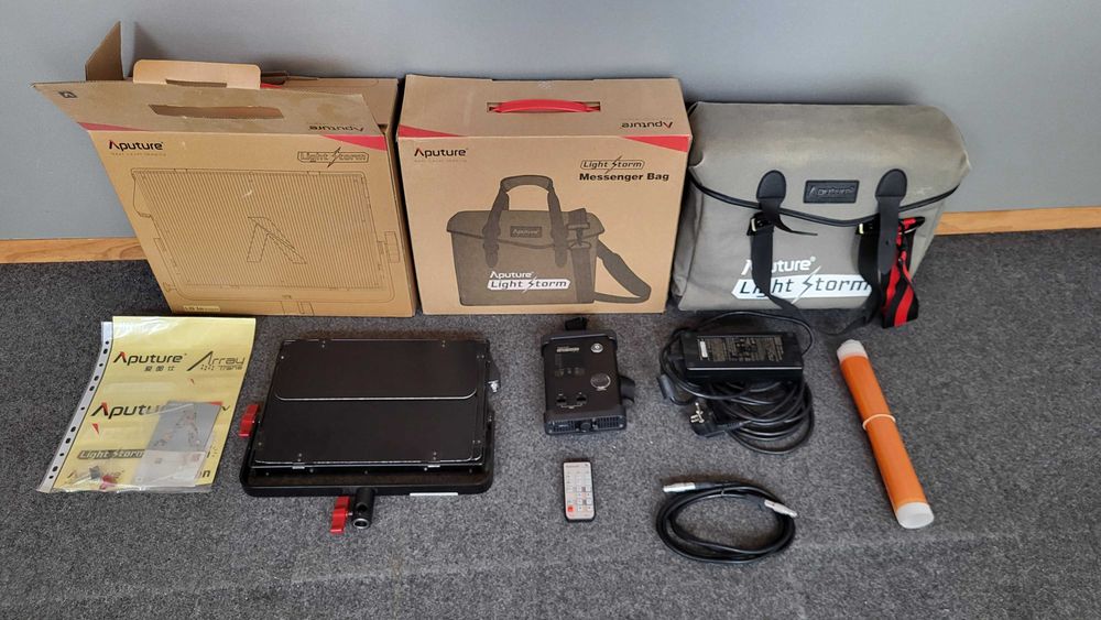 Aputure Lightstorm LS1s (V-Mount) c/ saco