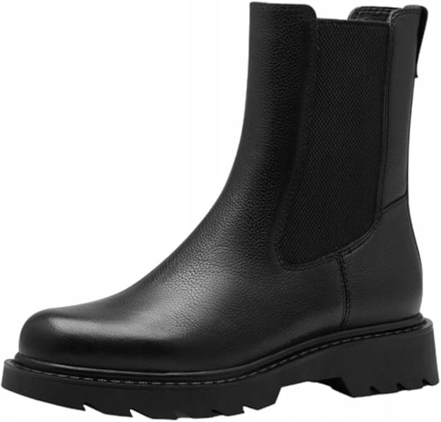 Tamaris damskie botki wsuwane czarne 38 1jld