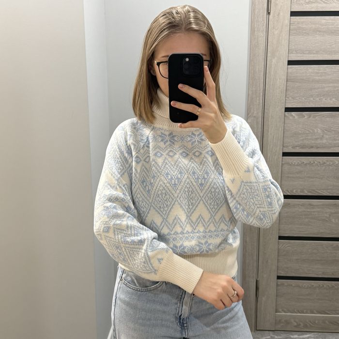 Жіночий в’язаний зимовий светр від бренду House, розмір XS