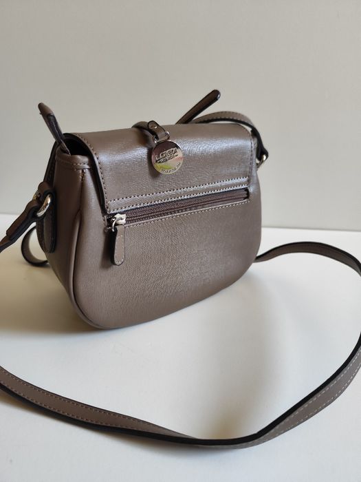 Torebka L. Credi,mała, beżowa