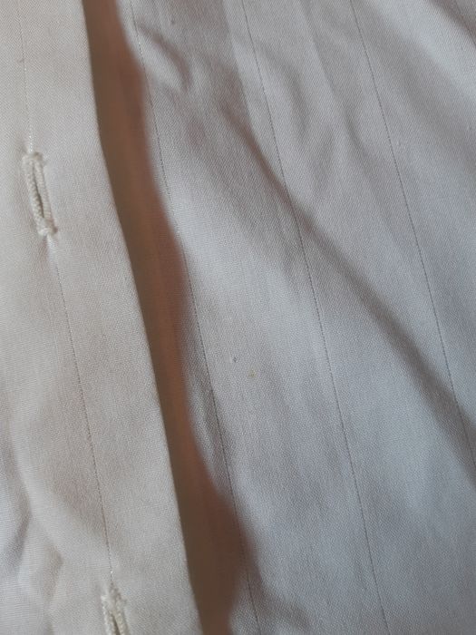Biała elegancka koszula z srebra nitka 38 M