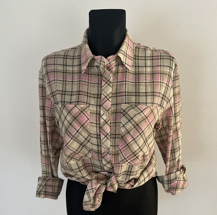 Lemonada bawełniana koszula w kratę