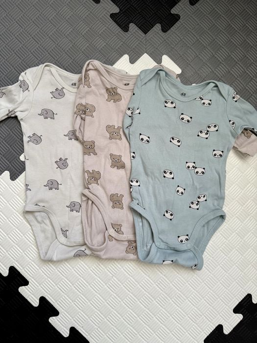 Боді довгий рукав H&M 68 р (4-6 місяців)