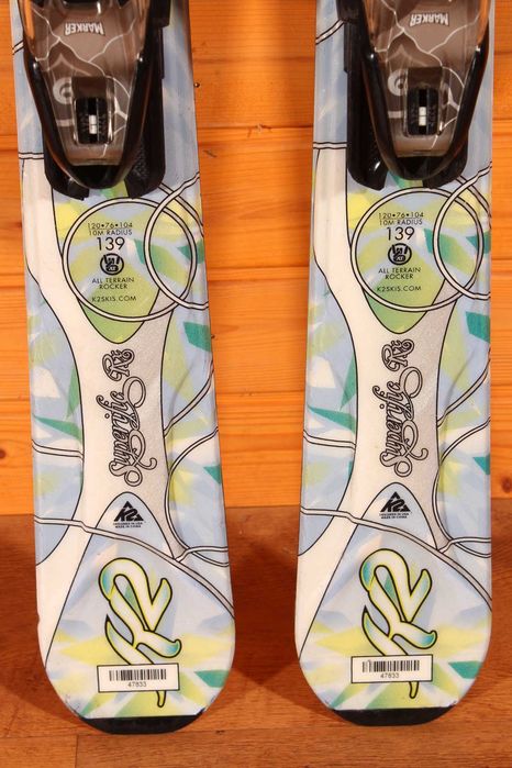 Narty damskie K2 Superific RX 139 cm + Marker 10, R 10, ROCKER /Z ...