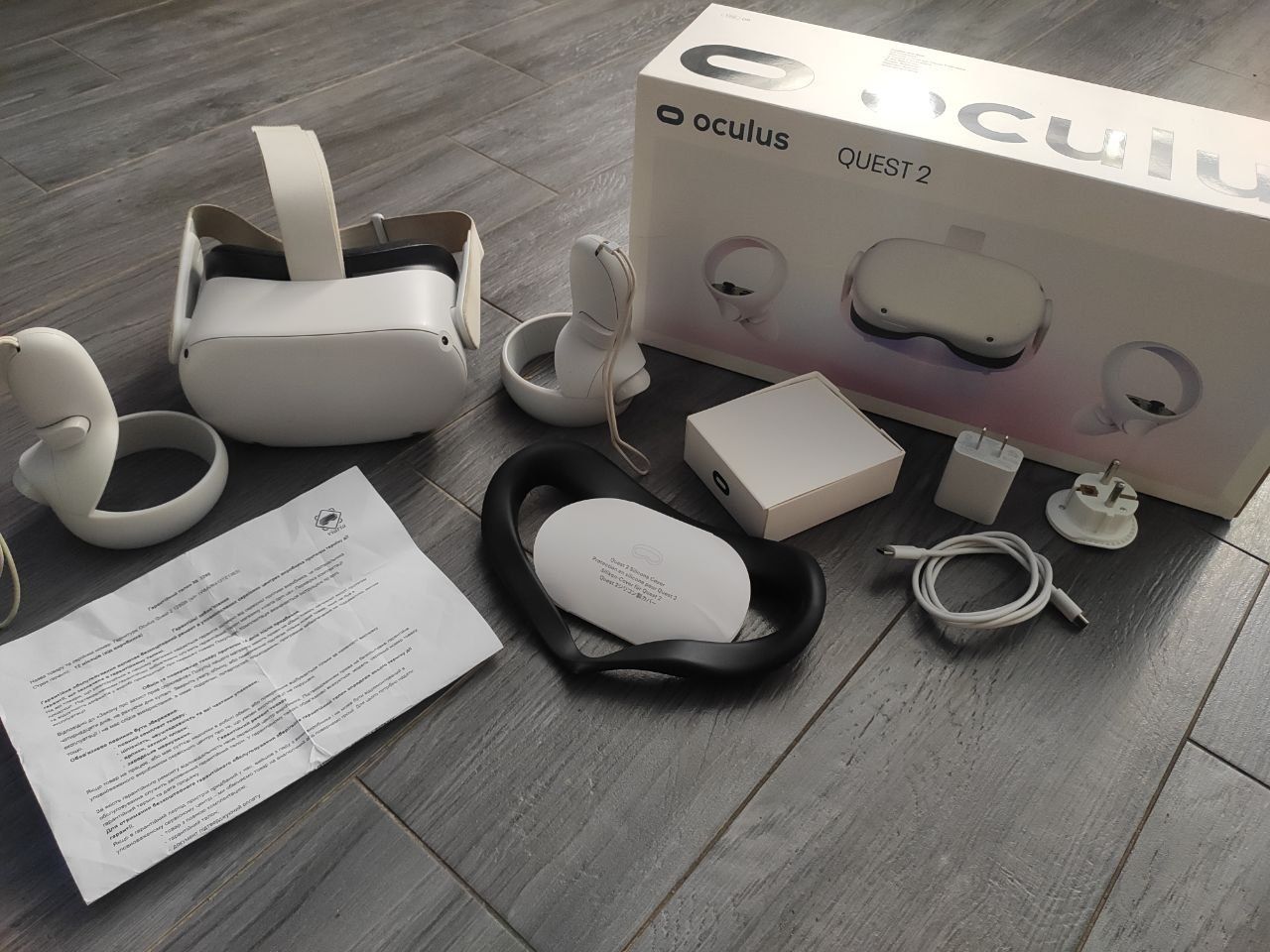 Oculus Quest 2 128 GB очки виртуальной реальности окулус квест 2: 9 900 ...