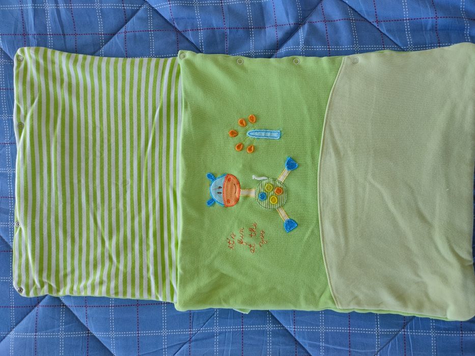 Saco de dormir pra bebé com capuz (0-6M)