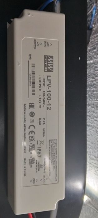 Блок питания 12 вольт 8,5 а