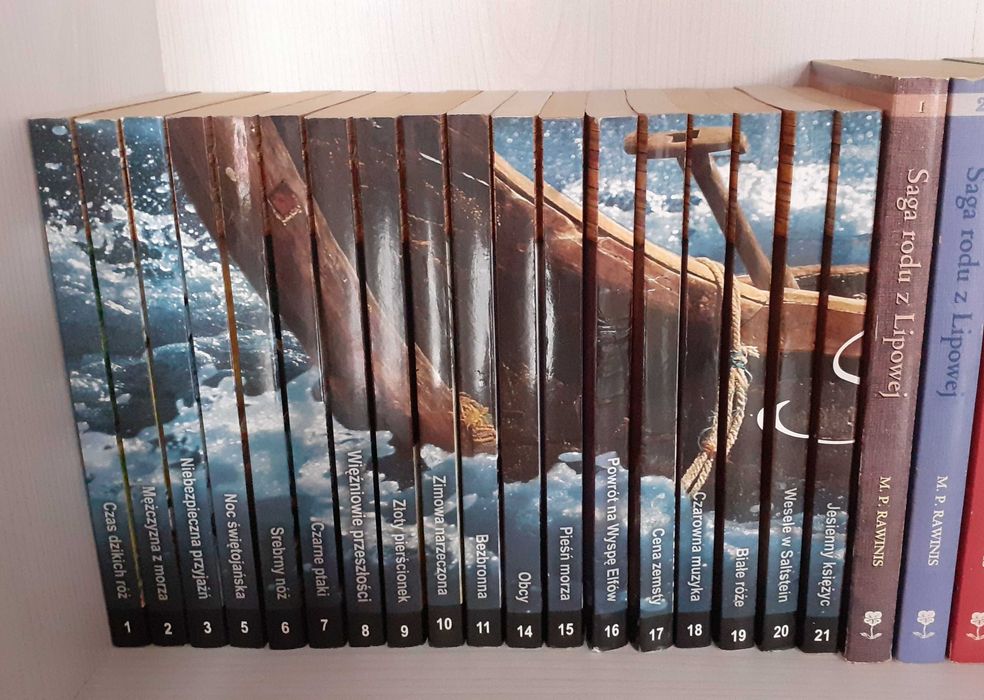Zestaw 4 sag norweskich + 5 próbek